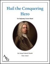 Hail the Conquering Hero Concert Band sheet music cover